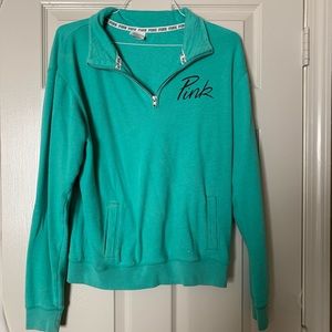 PINK Quarter Zip Pullover